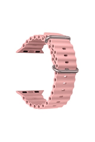 Fitcase Apple Uyumlu  Watch 38/40/41 Mm Ocean Silikon Kordon