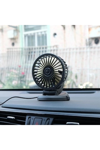 Oto Vantilatör Tekli 12v Çakmak Girişli Nkt