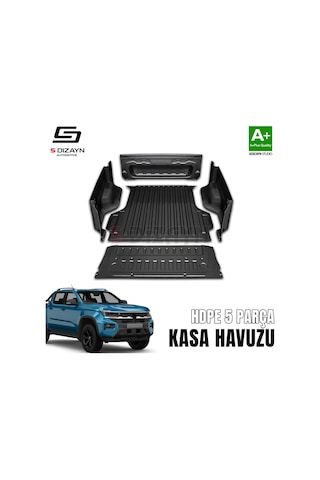 S-dizayn Vw Amarok 2 Hdpe Kasa Havuzu Kaplaması 5 Prç. 2023 Üzeri A+ Kalite
