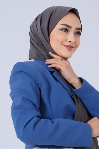 Harem Scarf Asya Şal - Antrasit - Antrasit