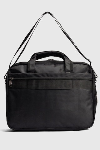 15.6" İnç Evrak Bilgisayar Notebook Laptop Çantası Se02 Siyah Siyah