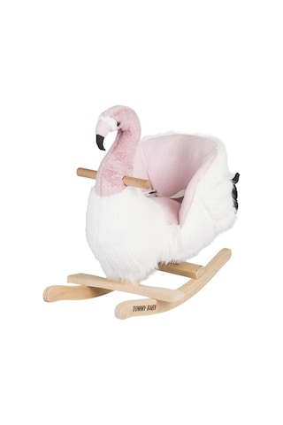 Tommybaby Sallanan Oyuncak At, Sallanan Ahşap Flamingo Sallanan Flamingo