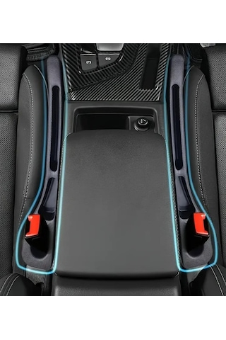 Atay Garage 2 Adet Siyah Renk Araba Koltuk Arası Düzenleyici 40-7cm Ebatlarında