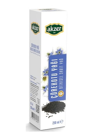 Akzer Çörekotu Yağı 250 ML