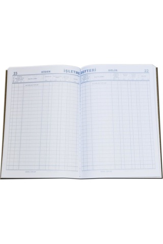 Işletme Defteri 48 Yaprak - 20X28 Cm Kromo