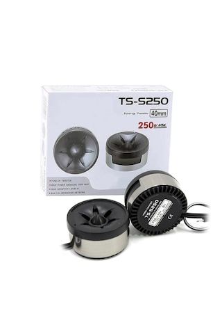 Tweeter 250w 4mm 2 Adet Poke Ts-s250 Tweeter 250w 4mm 2 Adet Poke Ts-s250