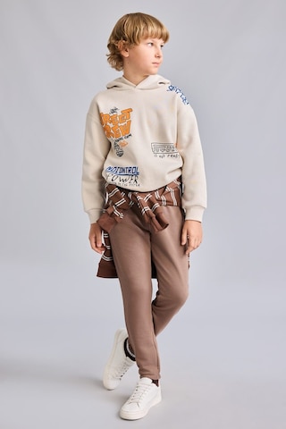 Defacto Regular Fit Lastikli Paça Jogger Pantolon Erkek Çocuk I0596a826aubg712 Bej-bg712