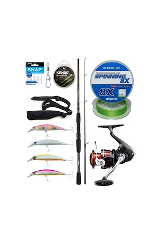 Yek Outdoor Spin Olta Seti Okuma Wave Power 2,74 Cm 7-30 Gr 2 Parça Spin Kamışı&shimano Sienna 4000 Fg Spin Makinesi