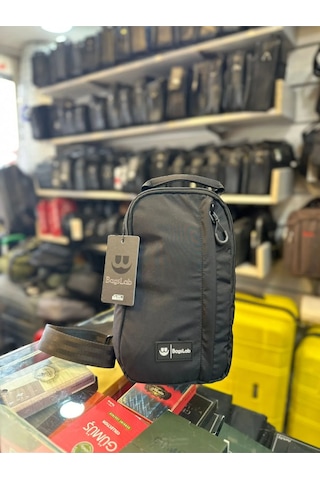 Bagslab Mikro Kumaş El Omuz Çantası-1055 Siyah