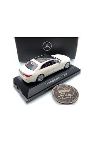 2020 Mercedes Benz S Class V223 Diamont White 1 43 Ölçek Herpa