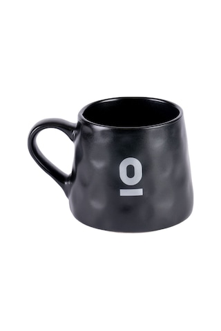 Espressolab Dokulu Siyah Seramik Kupa No:55 Siyah