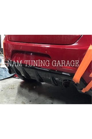 Alfa Romeo Giulietta Difüzör Çift Çıkış Plastik Parlak Siyah Nam Tunıng Garage