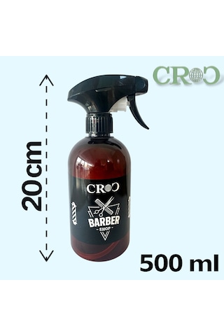 Croc 2 Adet Berber Kuaför Suluğu - Sprey Suluk 500ml + 600ml