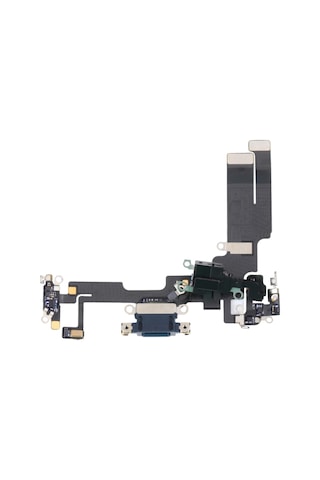 Teknonet Apple Uyumlu iPhone 14 Filmli Şarj Soketi - Mavi -