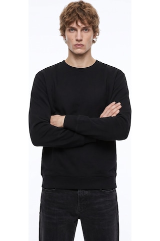 Limon Siyah Erkek Relaxed Sweatshirt L6wm-swt9518