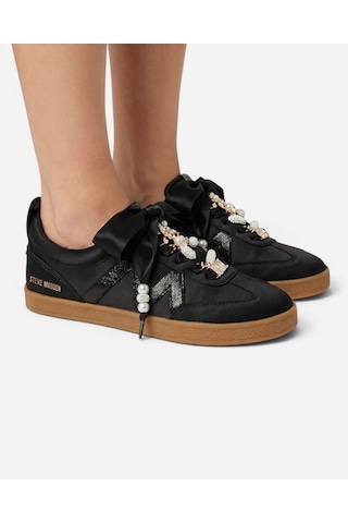 Steve Madden Degree-p Blk Satın Kadın Blk Satin Sneakers Degree-p siyah