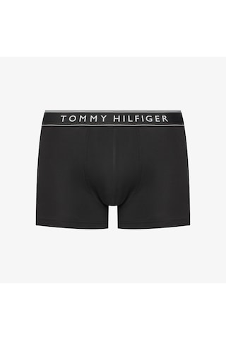 Tommy Hilfiger Bel Lastikli Logolu Erkek Siyah 3'lü Boxer Um0um03520 Siyah