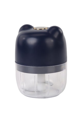 Aurora Elektrikli Ev Tipi Mini Kıyma Makamı, Küçük Pişme Makamı, Sarımsak Püresi Mavi