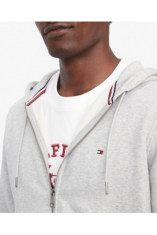 Tommy Hilfiger Tommy Hılfıger Erkek Sweatshırt Mw31492-020 Gri