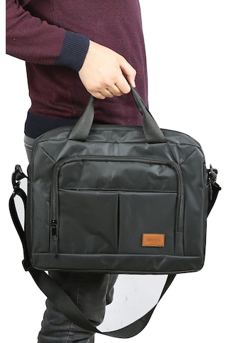 Woys Bags 15.6" 17'' İnç  Siyah Evrak Bilgisayar Notebook Laptop Çantası