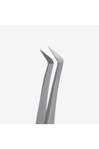 Staleks Expert 44/12 Kirpik Cımbızı Çentikli Fiber L Şeklinde 65 Mm.