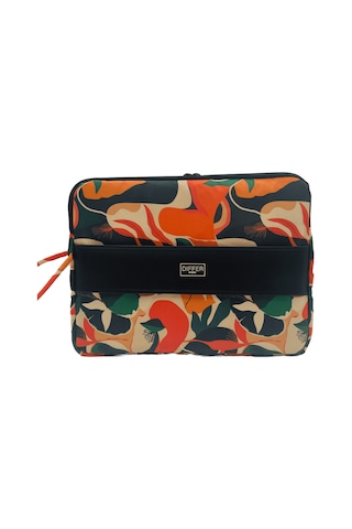Differ 13-14 inç Turuncu Yaprak Desenli Apple Uyumlu MacBook /Laptop/Notebook/T