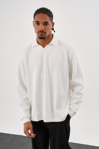 Redline Ease Oversize Sweatshirt Beyaz