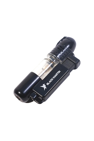 Black Martin Tek Torch Pürmüz Siyah Puro Çakmağı - Tr9285