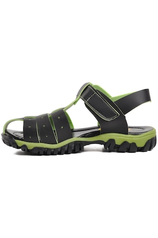 Ayakmod Arz 3100-f Siyah-yeşil Erkek Çocuk Sandalet 001