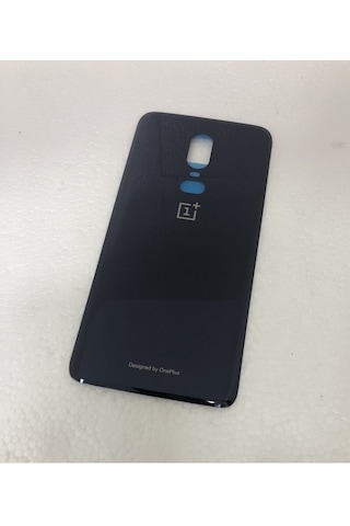Oneplus 6 Arka Kapak Pil Kapağı - Siyah