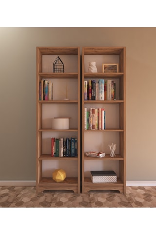 Nur Mobilya 2'li Kitaplık Seti Atlantikçam