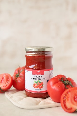 Mamma Emada Organik Tuzsuz Domates Salçası 660 G