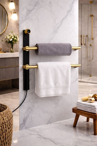 Elektrikli Havlupan 50x90xh100 Cm 60 Watt 65 C Gold