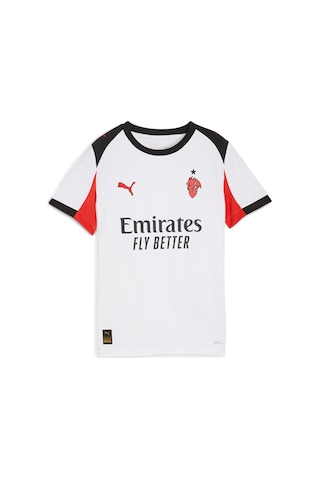 Puma Ac Mılan 25/26 Genç Deplasman Forması 779974 02 Beyaz