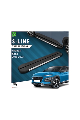 S-dizayn Hyundai Kona S-line Krom Yan Basamak 173 Cm 2018 Üzeri