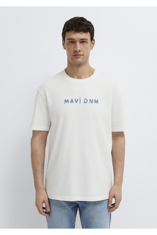 Mavi - Mavi Dnm Ekru Tişört 0613604-70057