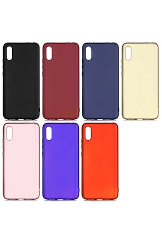 Xiaomi Redmi 9a Kılıf Zore Premier Silikon Kapak