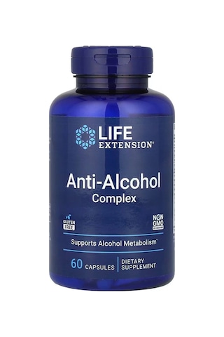 Life Extension Anti-alcohol Complex 60 Kapsül - Dmm00048
