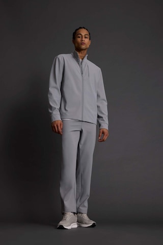 Defacto Defactofit Standart Fit Dik Yaka Fermuarlı Sweatshirt F7635ax25augr454 Gri