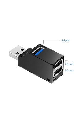 Usb Hub 3 Port 2.0 3.0 Çoklayıcı Switch