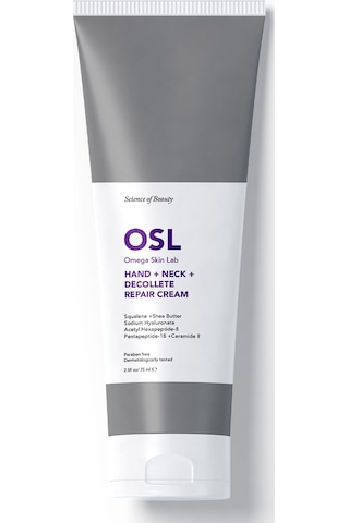 Osl Omega Skin Lab Hand + Neck + Decollete Repair Cream 75 Ml