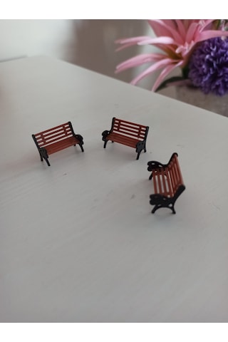 Hureggo Concept Mini Maket Bank Seti 3'lü & 3 Cm