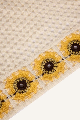 Defacto Kadın Çiçekli Örme Bandana I6818ax26smyl15 Sarı-yl15