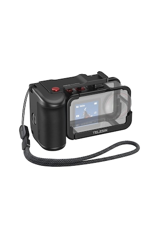 Djı Osmo Action 5 Pro/4/3 İçin Alüminyum Alaşımdan Street Grip Kit Kamera Sap Tutucu Seti Sap + Ultra Hafif Kafes