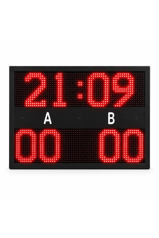 Led Skorbord Kumandalı Futbol Ve Halı Saha Skor Tabelası 50x70cm