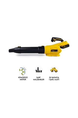 Dawreek Sarı Dw21 Turbo Üfleme Fan