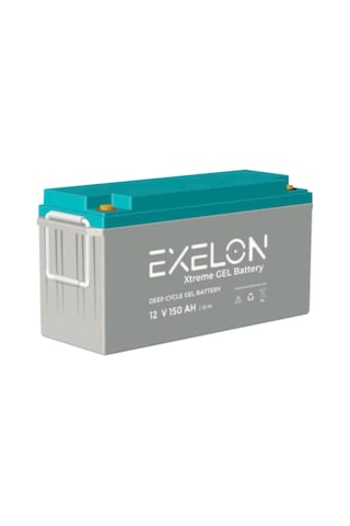 Exelon 12 Volt 150 Amper Jel Akü Derin