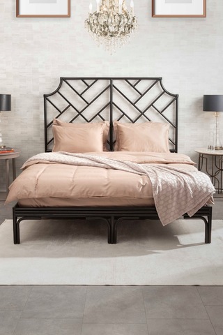 Kaay Stone Wash Pike / Yatak Örtüsü 200x240 Çift Kişilik Ekru