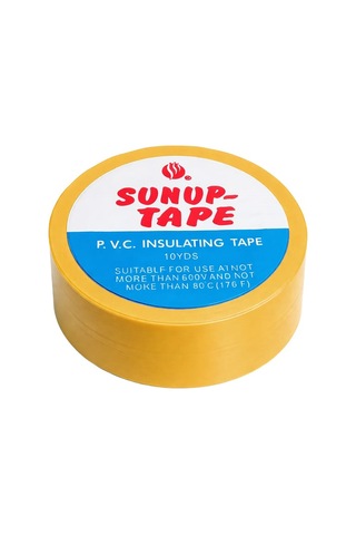 Sunup Sn-27921 Sarı 0.13x18mm İzole Pvc Elektrik Yalıtım Bant 5'li Paket