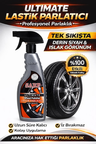 Sarp Lastik Parlatıcı & Koruyucu 500 Ml